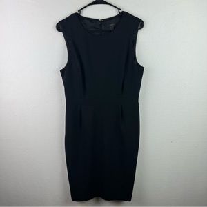 J Crew Womens Dress Size 8 Casey Wool Polyester Sleeveless